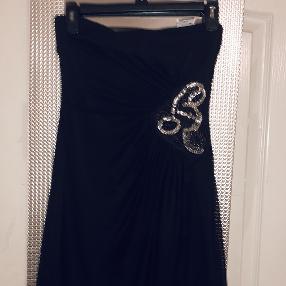 TEEZE ME super cute BLACK strapless dress SIZE 5 - Picture 6 of 7